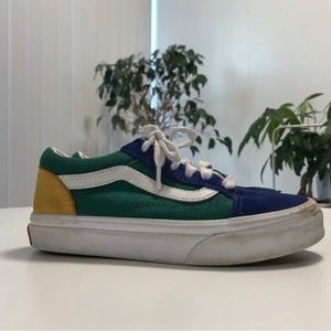 Color Block Boys Vans Old Skool
